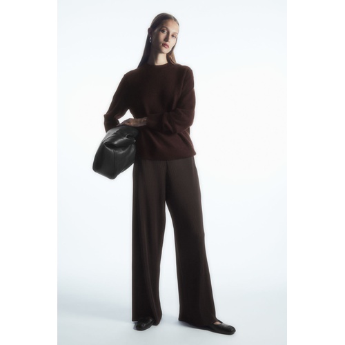COS PLEATED WIDE-LEG PANTS