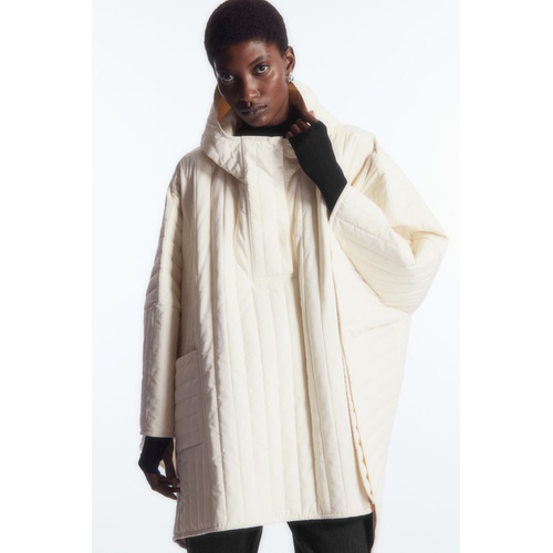 COS HOODED PADDED CAPE
