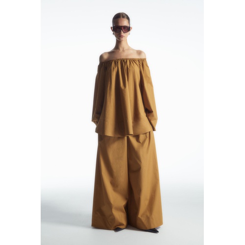 COS GATHERED WIDE-LEG PANTS?