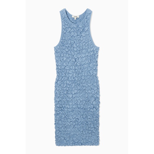 COS SMOCKED TANK DRESS