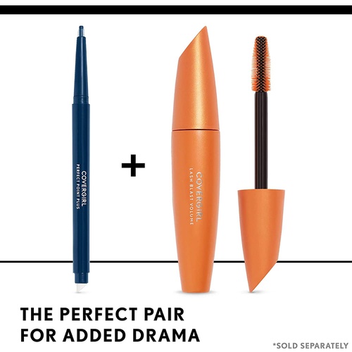  COVERGIRL LashBlast Volume Mascara and Perfect Point Plus Eyeliner, Very Black/Black Onyx, Combo 1 (Packaging May Vary)