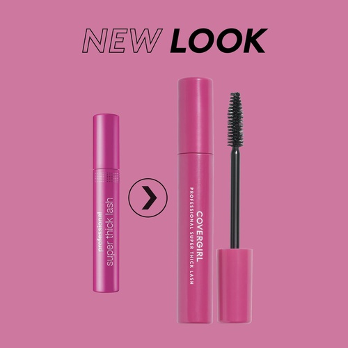 COVERGIRL Professional Super Thick Lash Mascara, Very Black, 0.3 Fluid Ounce
