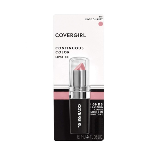  COVERGIRL Continuous Color Lipstick Rose Quartz 415, .13 oz (packaging may vary)