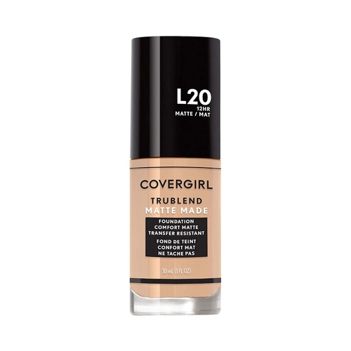  COVERGIRL TruBlend Matte Made Liquid Foundation, Light Ivory