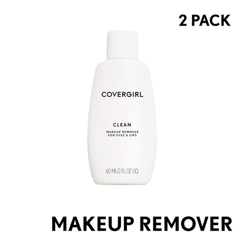  COVERGIRL Clean Makeup Remover for Eyes & Lips, 2 oz (Packaging May Vary) Old Version