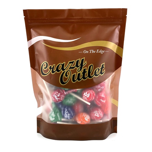  CrazyOutlet Tootsie Pops Bulk Assorted Fruit Flavors Lollipops Hard Candy Pack, 2 Lbs