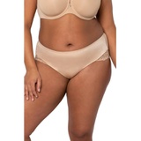 Curvy Couture Tulip Lace Trim Briefs_BOMBSHELL NUDE
