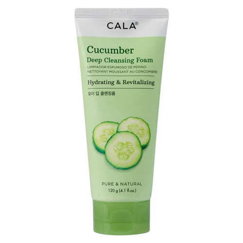 Cala Cucumber deep cleansing foam 4.1 fluid ounce, 4.0999999999999996 Fl Ounce