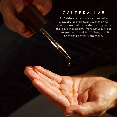  Caldera + Lab The Good Multi-Functional Men’s Face Serum - Plant-Based, Non-Toxic, Organic Mens Skincare (1 oz.)