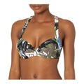 Calvin Klein Womens Molded Underwire Convertible Bikini Swimsuit Top