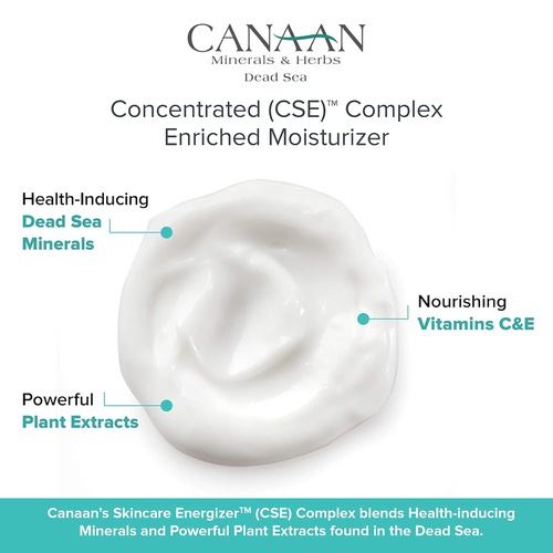  Canaan Minerals & Herbs CANAAN Anti Aging Face Cream - Dead Sea Nourishing Cream For Normal to Dry Skin, 1.7 fl.oz / 50ml - Get Youthful Skin