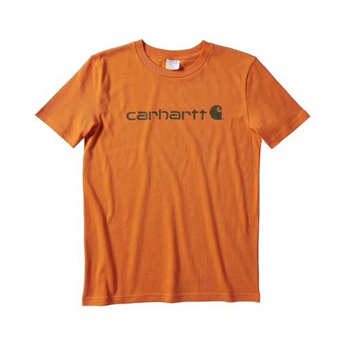 칼하트 Carhartt Boys Knit Short Sleeve Crewneck Logo T-Shirt