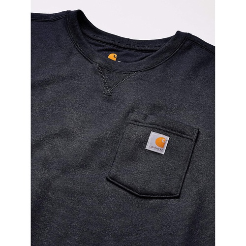 칼하트 Carhartt Mens Crewneck Pocket Sweatshirt (Regular and Big & Tall Sizes)