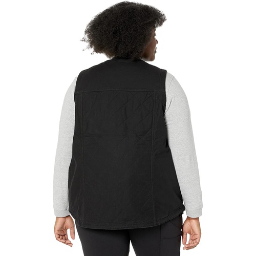 칼하트 Carhartt Plus Size Rugged Flex Relaxed Fit Canvas Insulated Rib Collar Vest