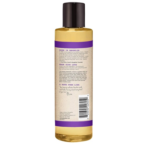  Carol's Daughter Carol’s Daughter Black Vanilla Moisture & Shine Pure Hair Oil For Dry Hair and Dull Hair, with Calendula, Chamomile and Safflower, Silicone Free Hair Oil, Paraben Free, 4.3 fl oz (