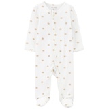 Baby Boys and Baby Girls Purely Soft 2-Way Zip Sleep and Play