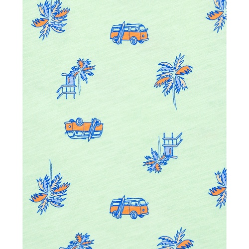 카터스 Little & Big Boys Palm Tree-Print Pocket Tank Top