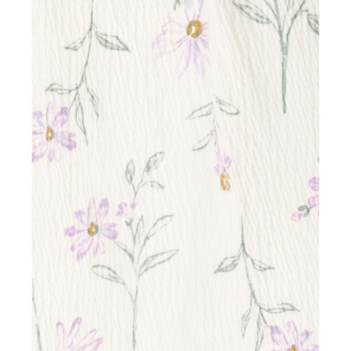 카터스 Baby Girls Floral-Print Gauze Dress