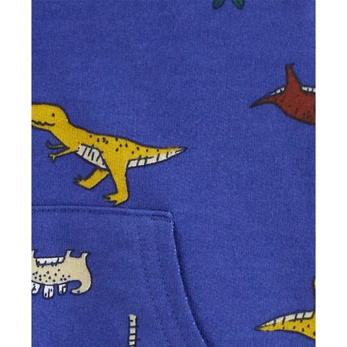 카터스 Baby Boys Dino-Print Full-Zip Hooded Jumpsuit