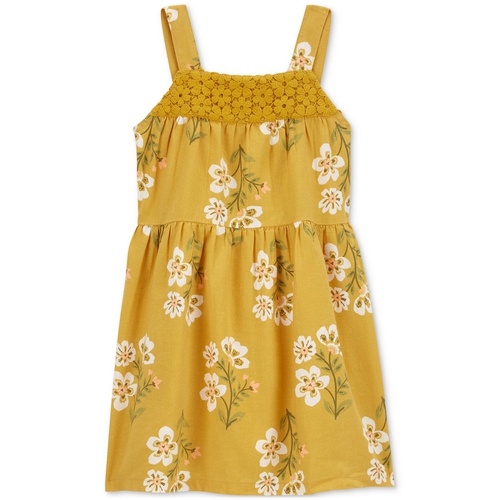 카터스 Toddler Girls Floral-Print Tank Dress
