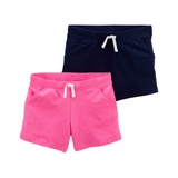 Carters Kid 2-Pack French Terry Shorts