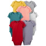 Carters Baby 7-Pack Short-Sleeve Bodysuits