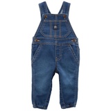 Carters Baby Knit-Like Denim Overalls