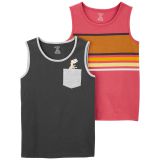 Carters Kid 2-Pack Cotton Tanks
