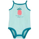 Carters Baby Pineapple Tank Bodysuit