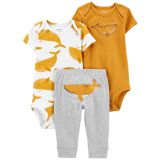 Carters 3-Piece Whale Little Character Set