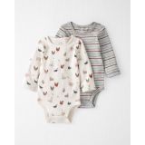 Carters Organic Cotton 2-Pack Bodysuits