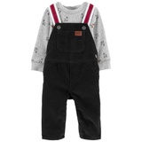 Carters 2-Piece Thermal Tee & Overall Set