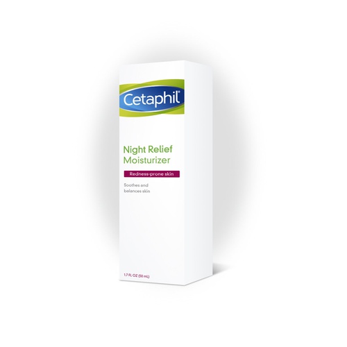  Cetaphil Redness Relieving Night Moisturizer, 1.7 Ounce