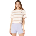 Champion LIFE Heritage Cropped T-Shirt Yarn-Dye Stripe