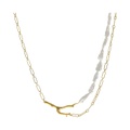 Chan Luu Layered Coral Branch and Neckalce