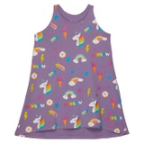 Chaser Kids Unicorn Treats Dress Cotton Jersey Tank Dress (Toddleru002FLittle Kids)