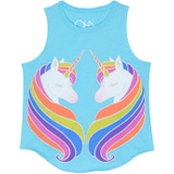 Chaser Kids Reflected Rainbow Unicorns Shirttail Muscle (Toddleru002FLittle Kids)