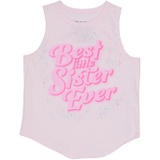 Chaser Kids Best Little Sis Shirttail Muscle (Toddleru002FLittle Kids)