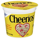 Cheerios Cereal Cup, Gluten Free Cereal, 1.3 oz (Pack of 12)