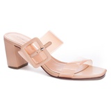 Chinese Laundry Yippy Block Heel Sandal_NUDE VINYL