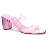 Chinese Laundry Yippy Block Heel Sandal_PINK VINYL