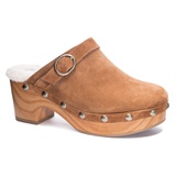 Chinese Laundry Carlie Clog_BROWN SUEDE