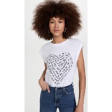 Cinq a Sept Lovestory Heart Bella Tee