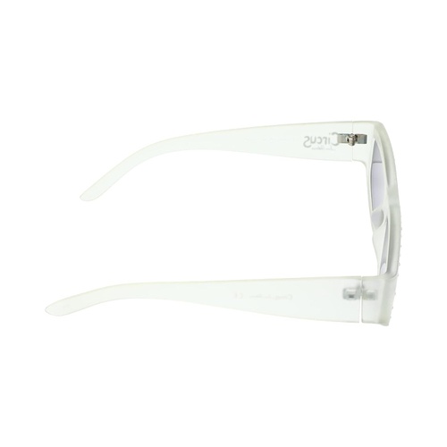  Circus NY 66 mm Rhinestone Crystal UV Protective Rectangular Sunglasses