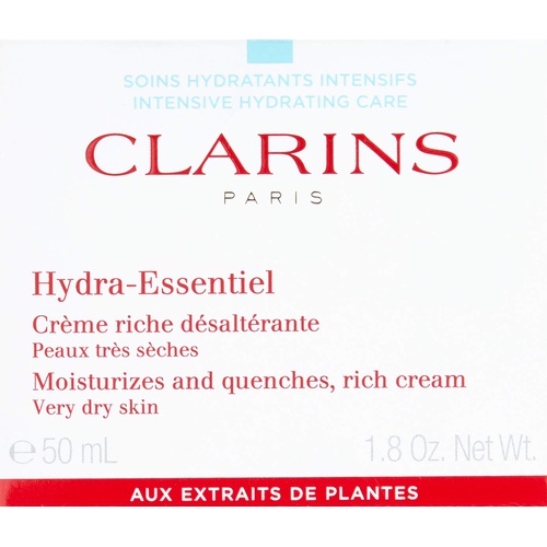  Clarins Hydra-Essentiel Rich Cream Very Dry Skin, 1.8 Ounce