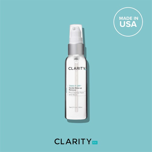  ClarityRx Take It Off Gentle Makeup Remover for All Skin Types (2 oz)