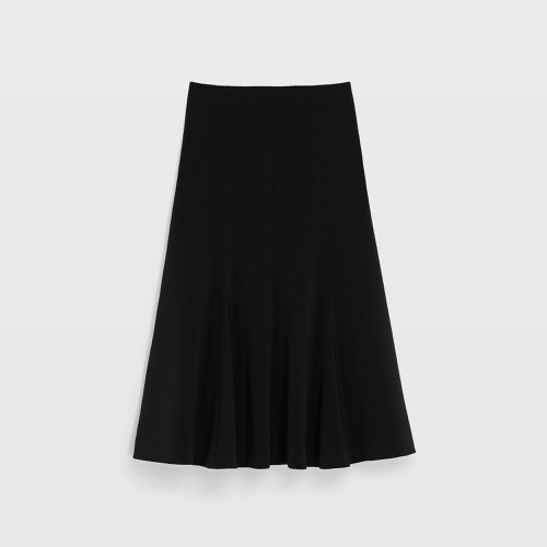 클럽모나코 Crepe Fluted Midi Skirt