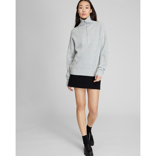 클럽모나코 Cashmere Quarter Zip Sweater