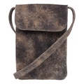 CoFi Penny Printed Leather Crossbody Phone Bag