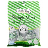 Coastal Bay Confections (1) Bag Sugar Free Starlight Mints With Natural Spearmint Oil Fat Free Sweetened With Splenda